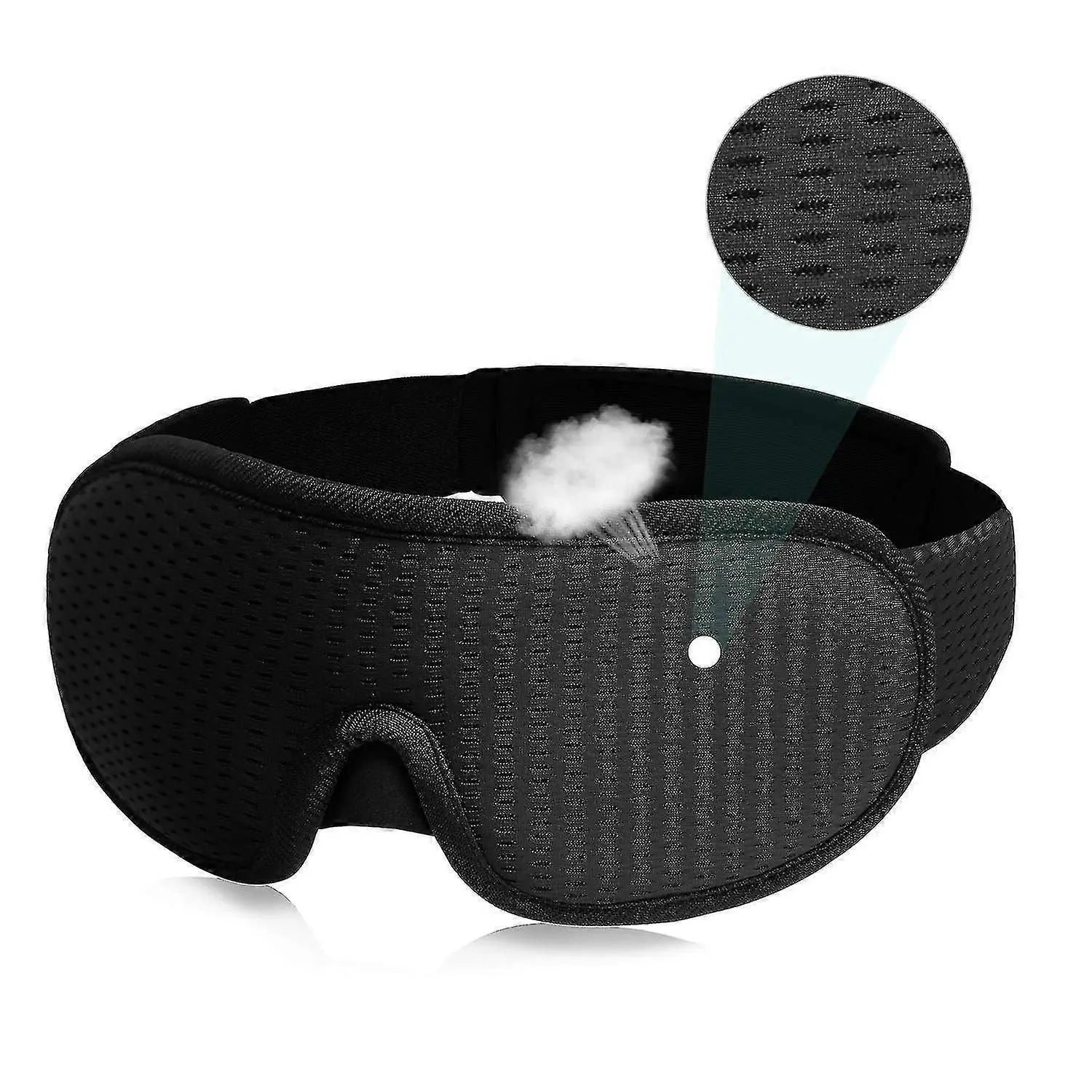 3D Sleeping Mask - Shading Cushion, Ergonomic, Light Blocking Wholesale Hub