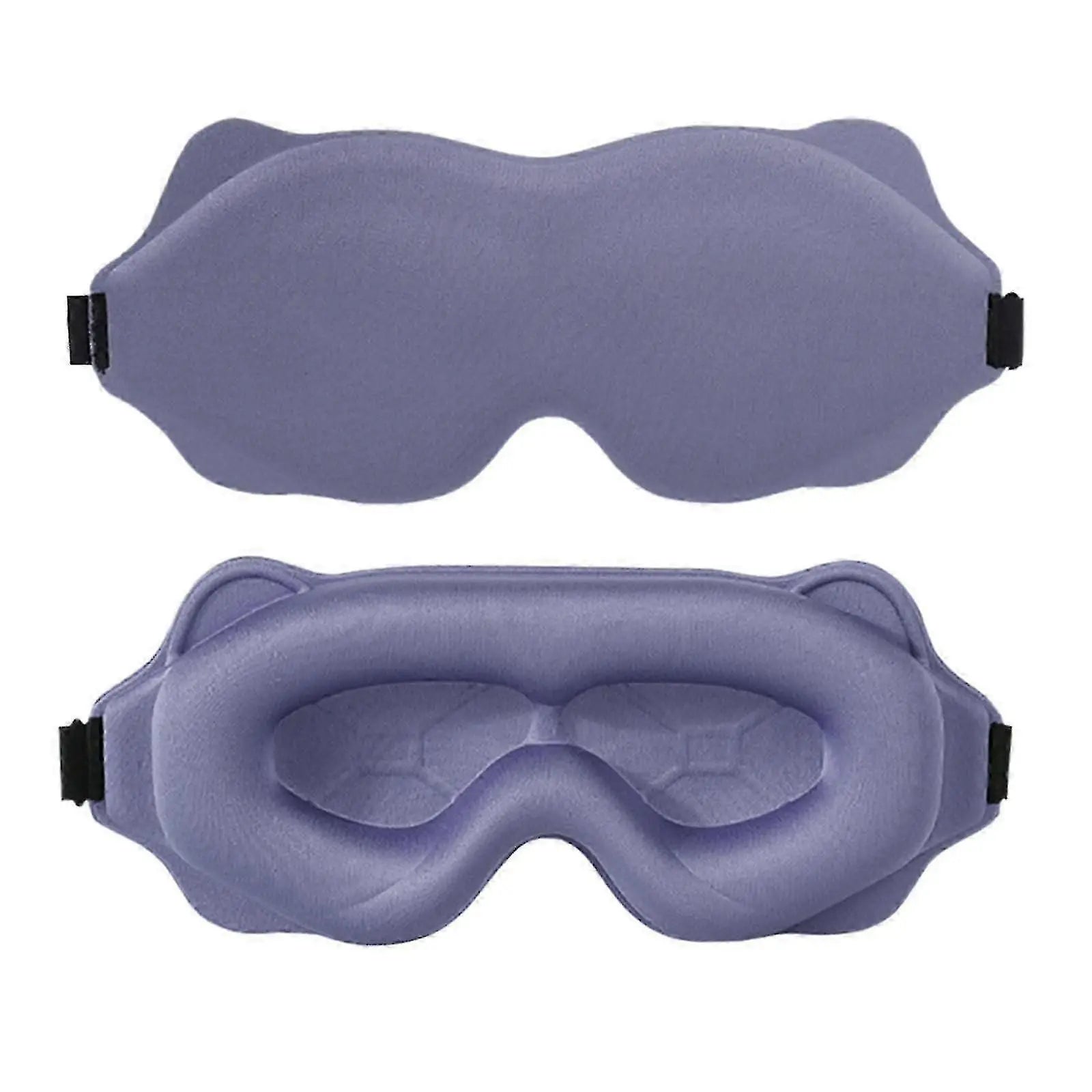 Washable Sleep Mask for Side Sleeping - Adjustable Strap, Breathable, Travel Wholesale Hub