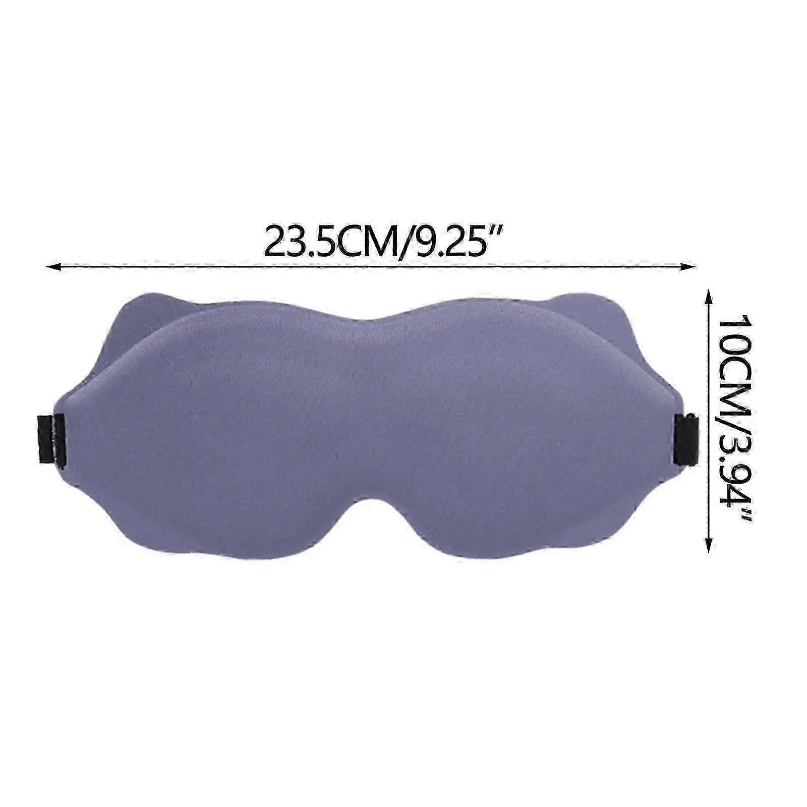 Washable Sleep Mask for Side Sleeping - Adjustable Strap, Breathable, Travel Wholesale Hub