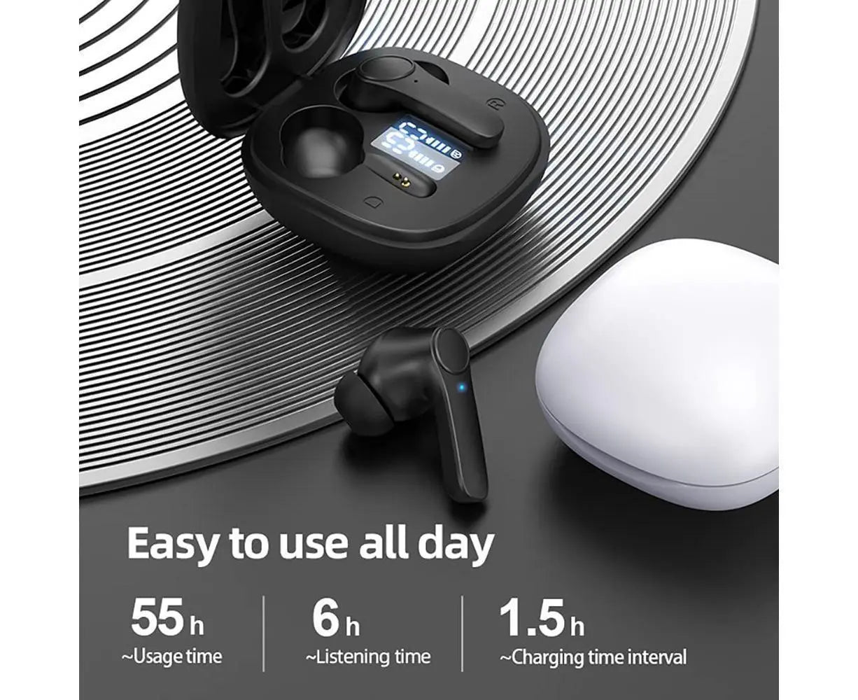 Wireless Earbuds - Bluetooth 5.0 - IPX6 Waterproof Stereo Earphones with Charging Case Wholesale Hub