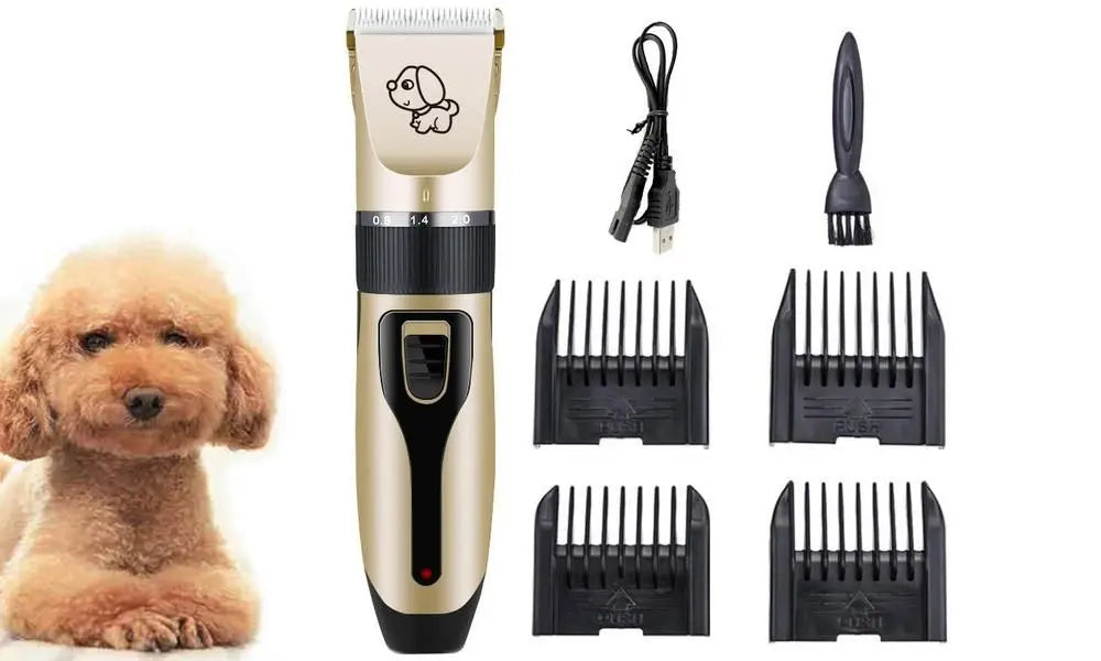 Dog Grooming Clippers Cordless Quiet Electric Pet Hair sharp blade Trimmer Kit Wholesale Hub