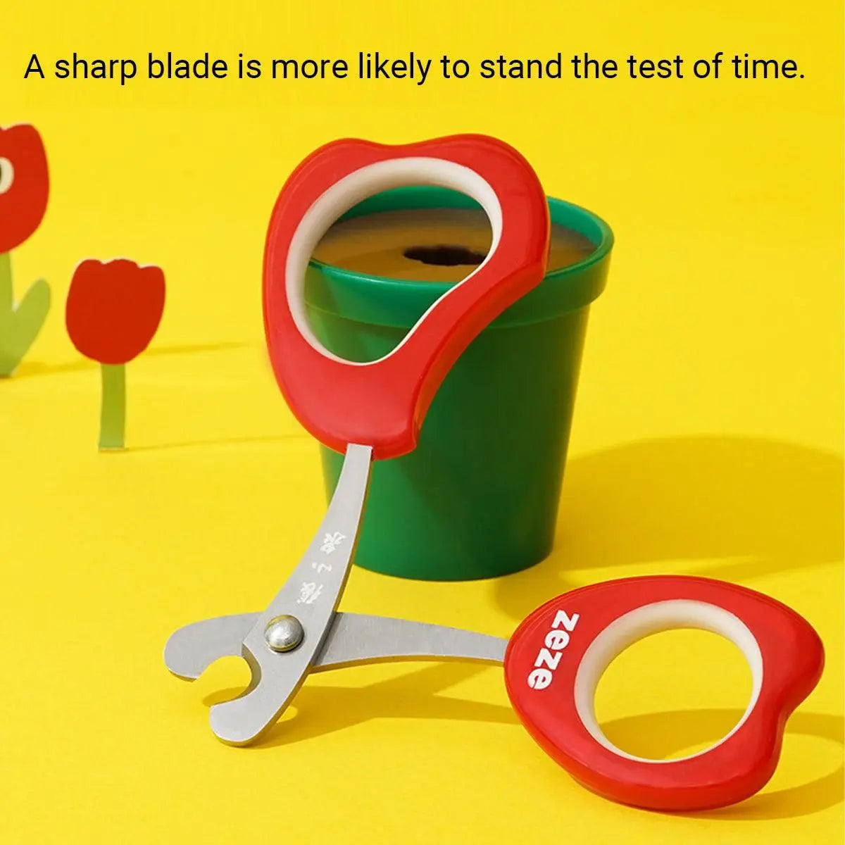 Tulip Shape Cat Nail Clipper Pet Grooming Tool Safety Durable for Cat Kitties Wholesale Hub