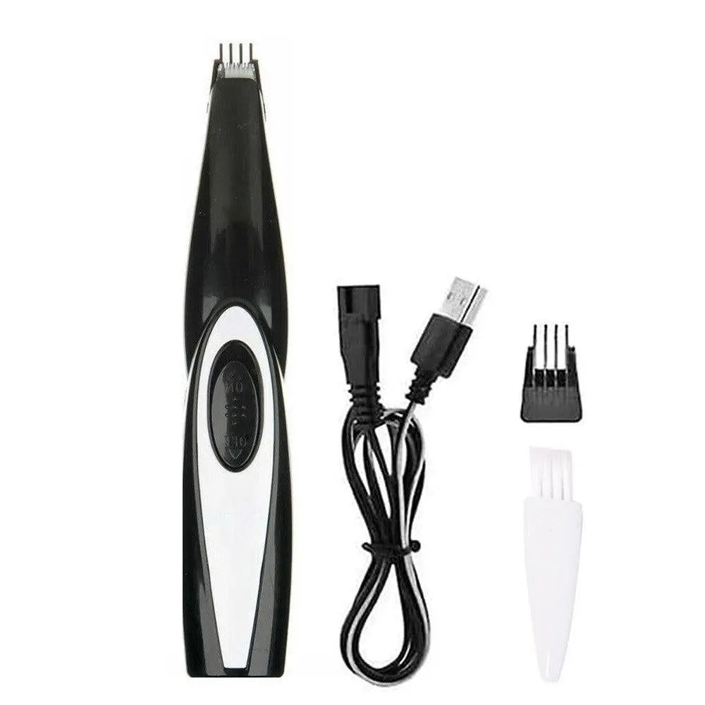 2 in 1 Electric Pet Hair Grooming Clippers Kit USB Rechargeable Cordless Dog Paw Hair Trimmer Wholesale Hub