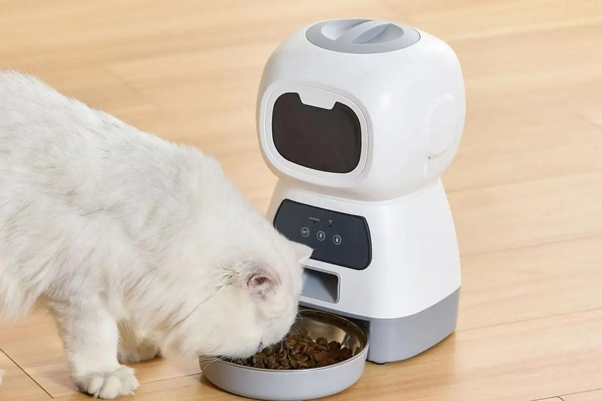 Automatic Feeder Pet Food Dispenser Automatic Cat Feeder Dry Food Dispenser Smart Pet Feeder Timed Cat Feeder for Large Medium Small Pets Wholesale Hub