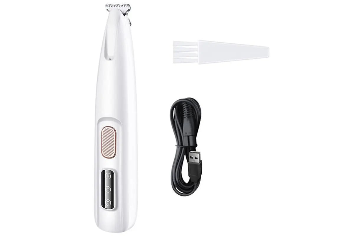 Dog Cat Paw Trimmer 18mm Widen Pet Hair Clipper Dog Clippers for Grooming With LED Light LED Display Rechargeable Wholesale Hub