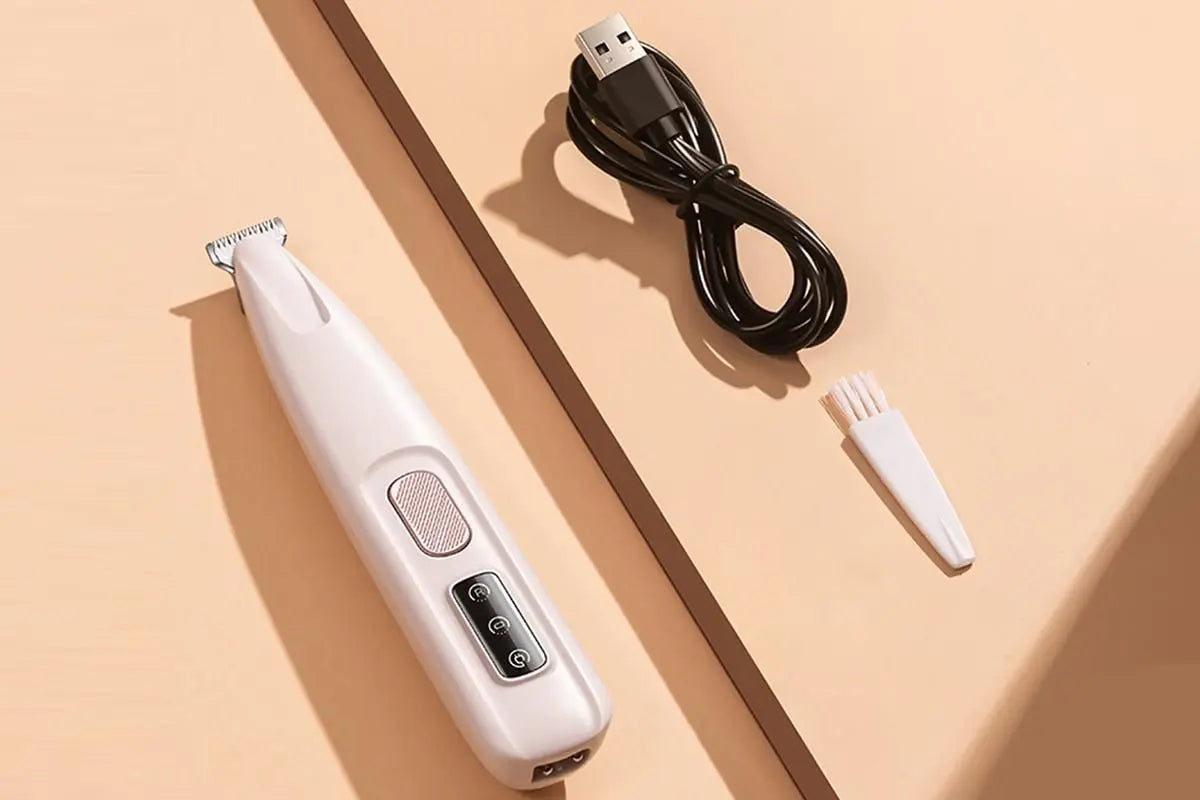 Dog Cat Paw Trimmer 18mm Widen Pet Hair Clipper Dog Clippers for Grooming With LED Light LED Display Rechargeable Wholesale Hub