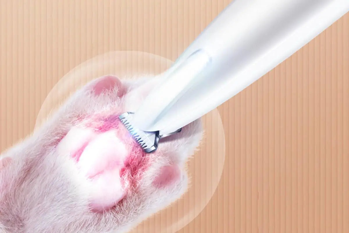 Dog Cat Paw Trimmer 18mm Widen Pet Hair Clipper Dog Clippers for Grooming With LED Light LED Display Rechargeable Wholesale Hub