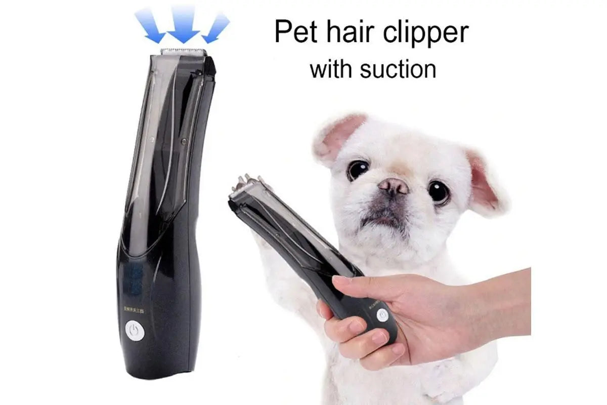 Pet Vacuum Hair Clipper Dog Shaver Clipper 3 Speed USB Electric Pet Razor Low Noise Pet Trimmer Rechargeable Cordless Pet Shaver Wholesale Hub