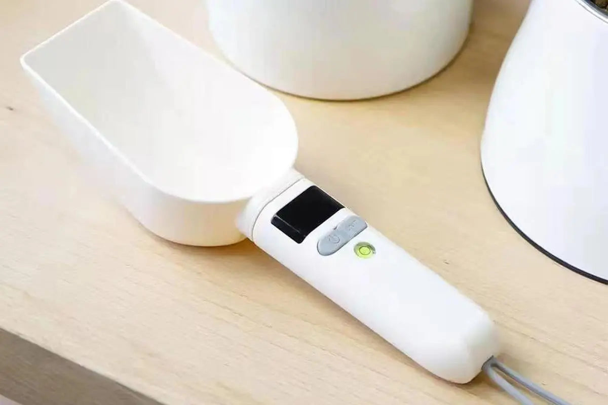 Digital Pet Weighing Spoon High Accuracy Detachable Kitchen Spoon Scale Wholesale Hub