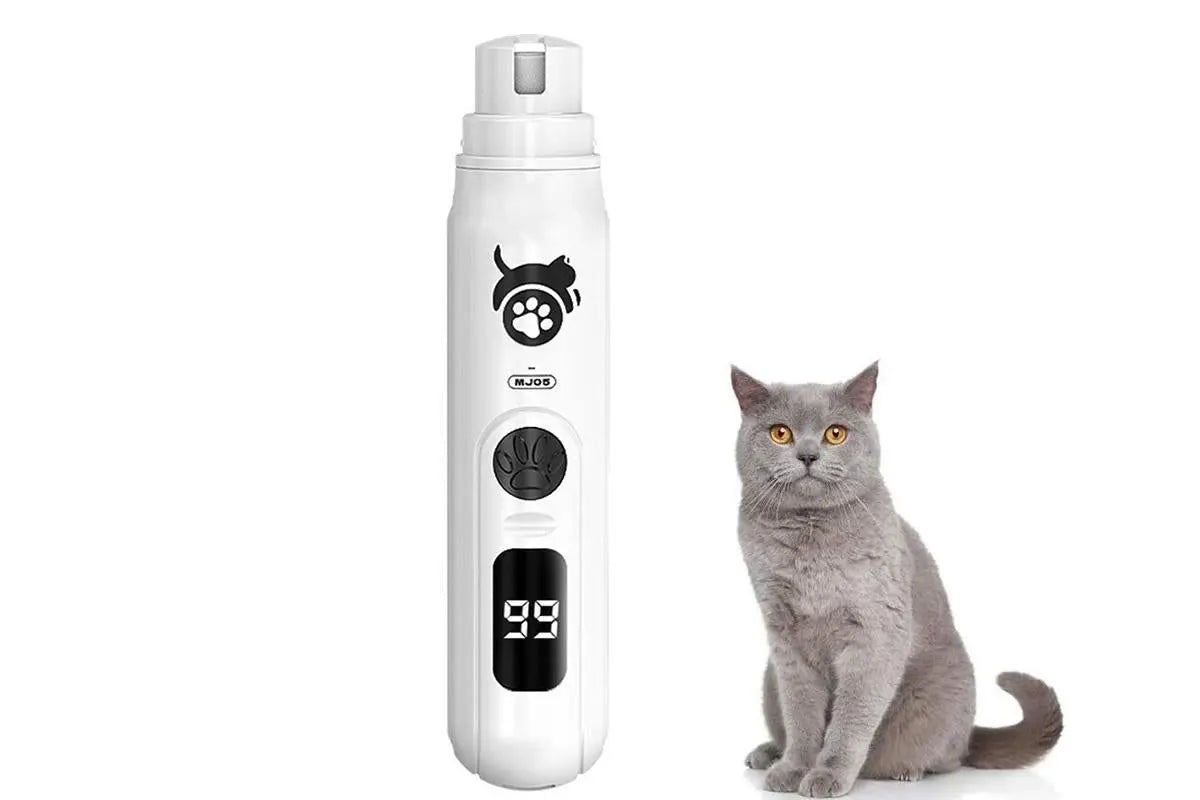 Pet Nail Grinder with LED Display Dog Nail Trimmers With 3 Speeds For Small Large Dogs And Cats Wholesale Hub