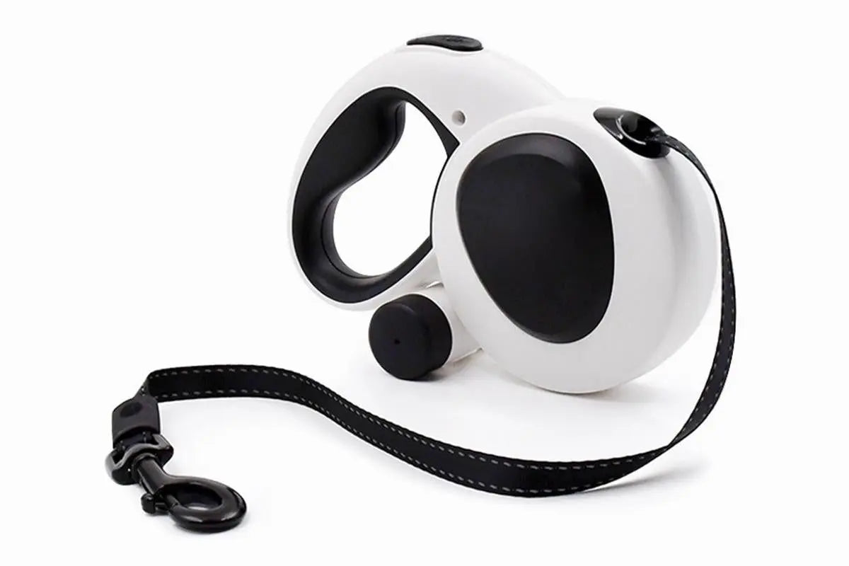 5m Auto Retractable Dog Leash with LED Light Pet Walking Lead for Small Medium Large Dogs - L Wholesale Hub