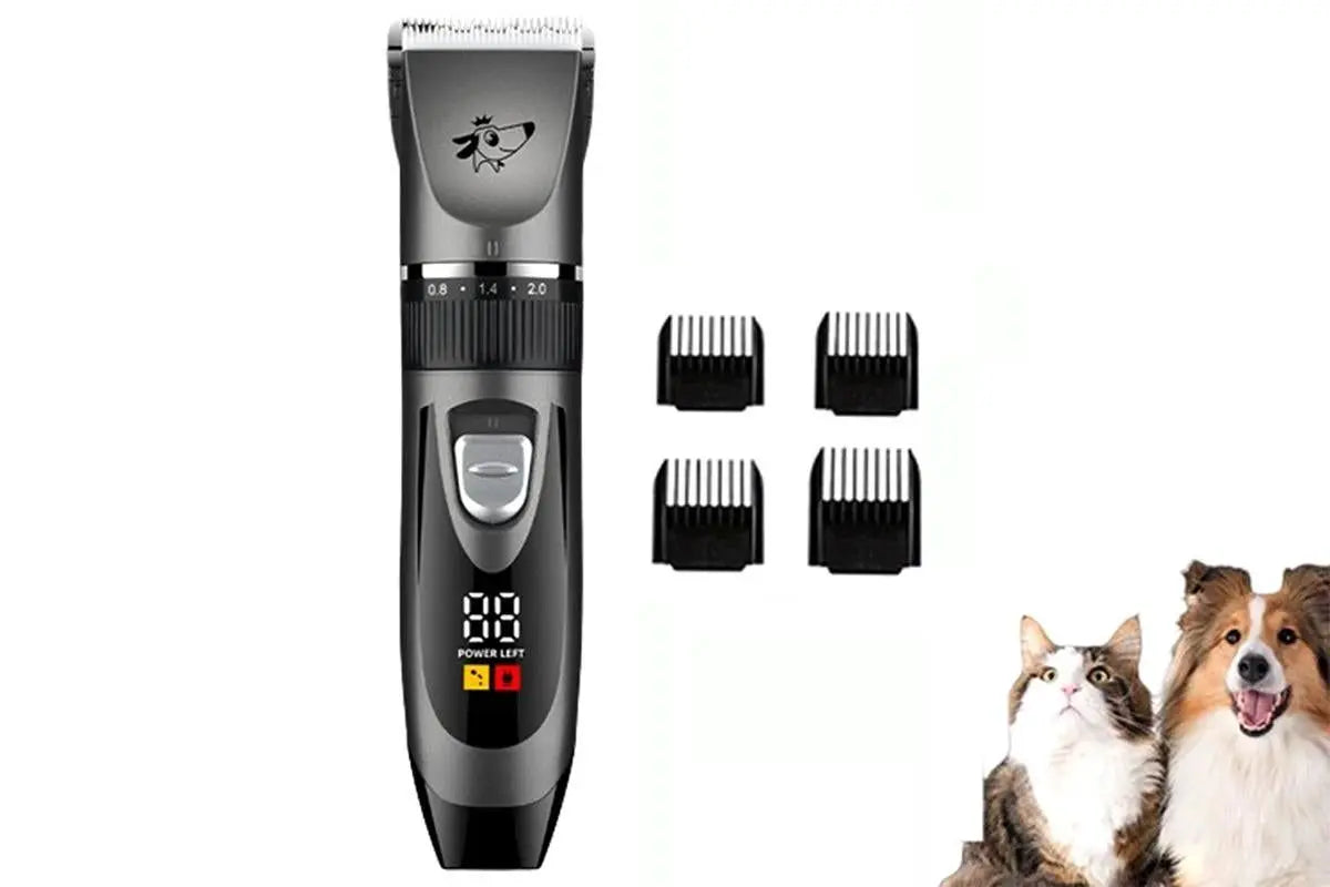 Pet Grooming Clippers Cat Grooming Kit Cordless Low Noise Pet Hair Clipper Trimmer Shaver for Dogs Cats Animals Adjustable Clipper Comb & Detachable Blades Dog Trimmer Wholesale Hub