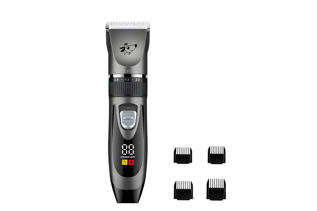 Pet Grooming Clippers Cat Grooming Kit Cordless Low Noise Pet Hair Clipper Trimmer Shaver for Dogs Cats Animals Adjustable Clipper Comb & Detachable Blades Dog Trimmer Wholesale Hub
