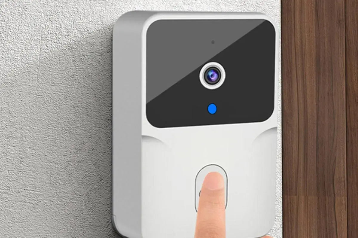 Wireless Doorbell Camera Video Door Bell Smart Intercom Security Phone Camera Indoor Outdoor - Black Wholesale Hub