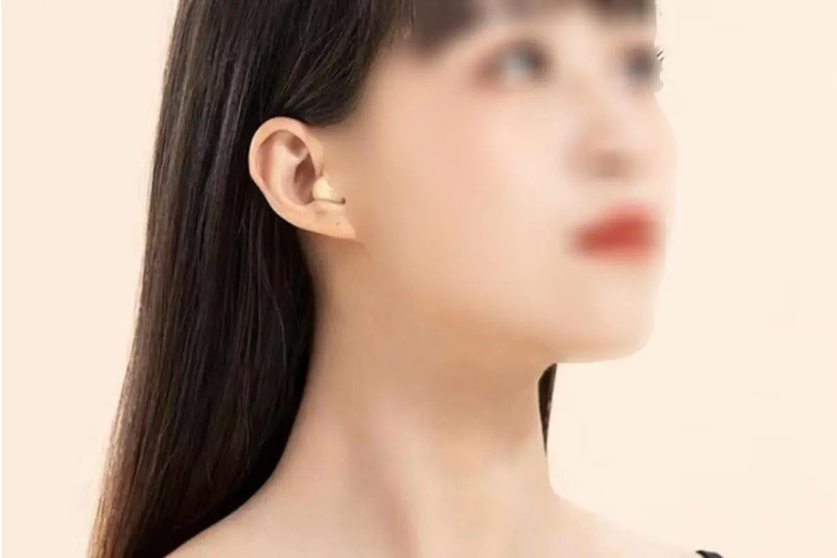 Sleep Earbuds for Side Sleepers Bluetooth Mini In-Ear Headphones for Rest - Skin Tone Wholesale Hub