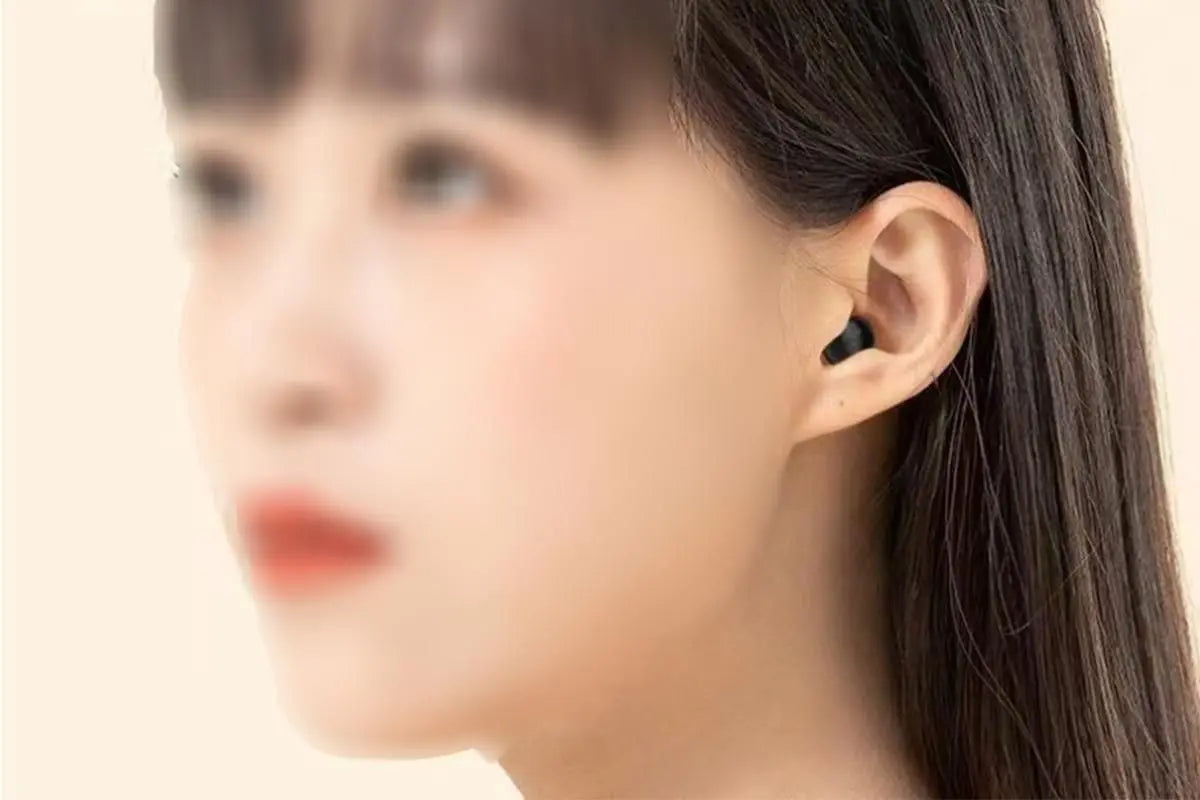 Sleep Earbuds for Side Sleepers Bluetooth Mini In-Ear Headphones for Rest - Black Wholesale Hub