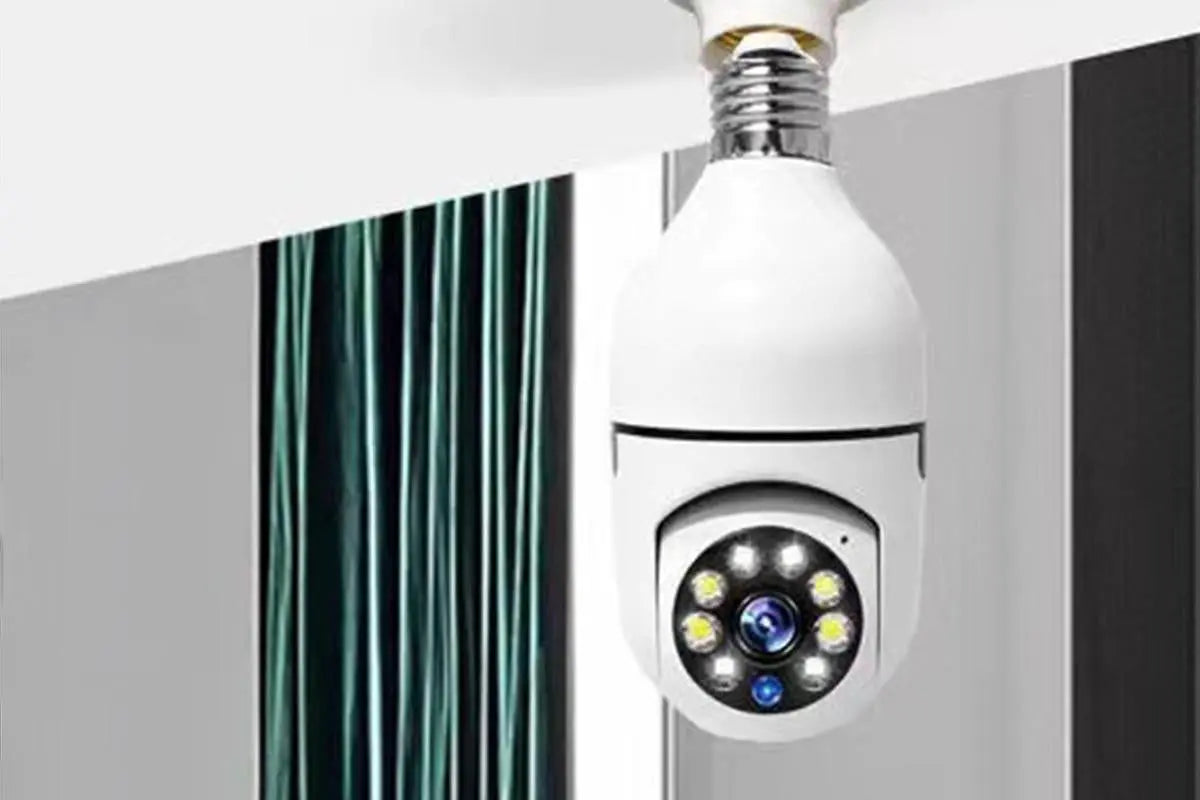 Light Bulb Security Camera HD WiFi IP Security Lamp Camera Bulb Light Camera Wireless WiFi Light Security Camera Home Security Wholesale Hub
