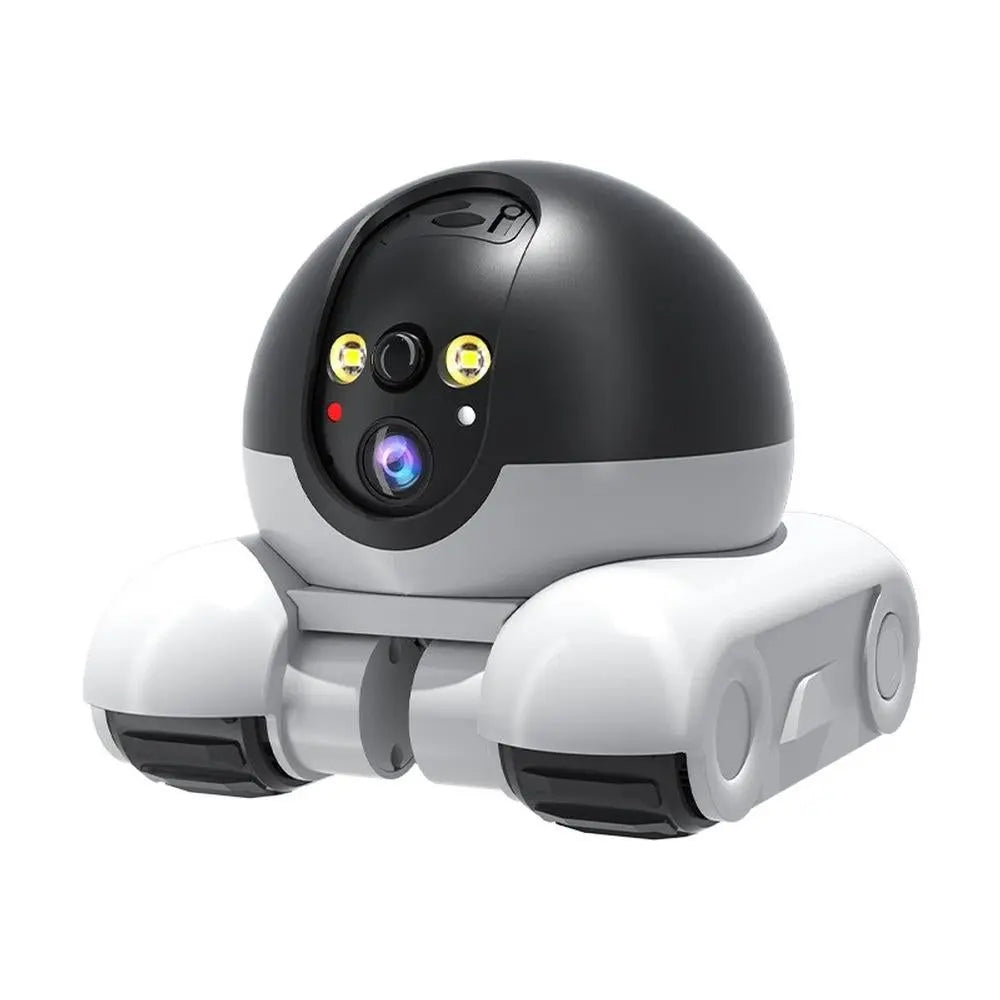 Tank Shape Smart Security Camera with Dual Screen Monitoring Wholesale Hub