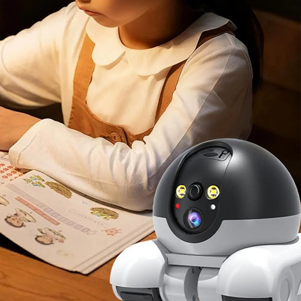 Tank Shape Smart Security Camera with Dual Screen Monitoring Wholesale Hub
