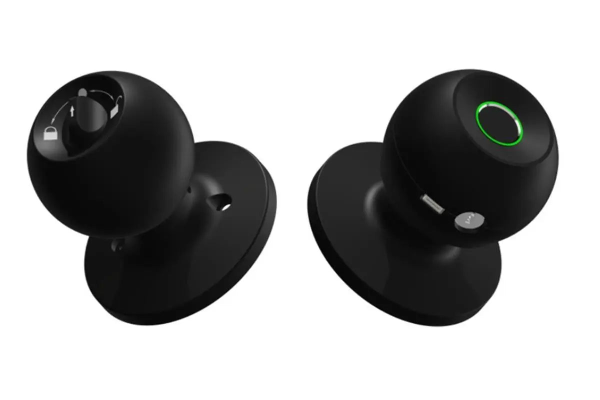 Fingerprint Door Lock Smart Fingerprint Door Knob with Lock Biometric Door Lock with App Control & Key Bluetooth Smart Door Lock with Handle Wholesale Hub
