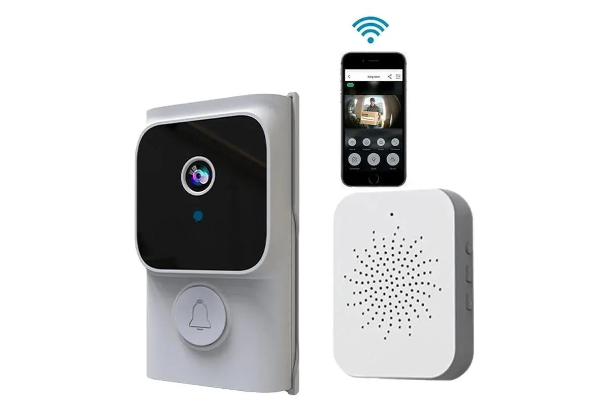 Wireless Smart Video Doorbell with Chime Intelligent Visual Doorbell View Security Doorbell Smart Doorbell Wholesale Hub