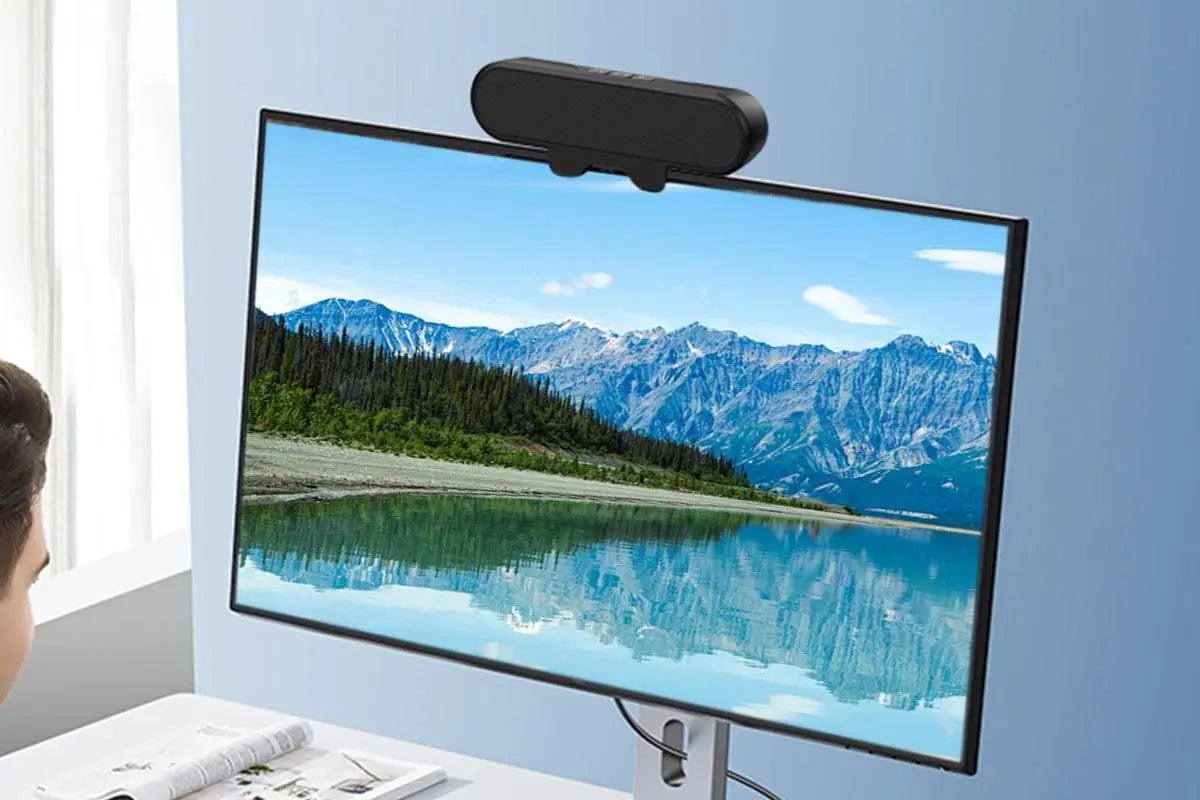 USB Clip On Speaker 10W High Power Portable Soundbar Wholesale Hub