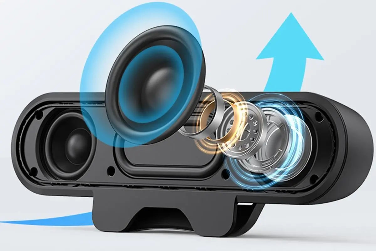 USB Clip On Speaker 10W High Power Portable Soundbar Wholesale Hub