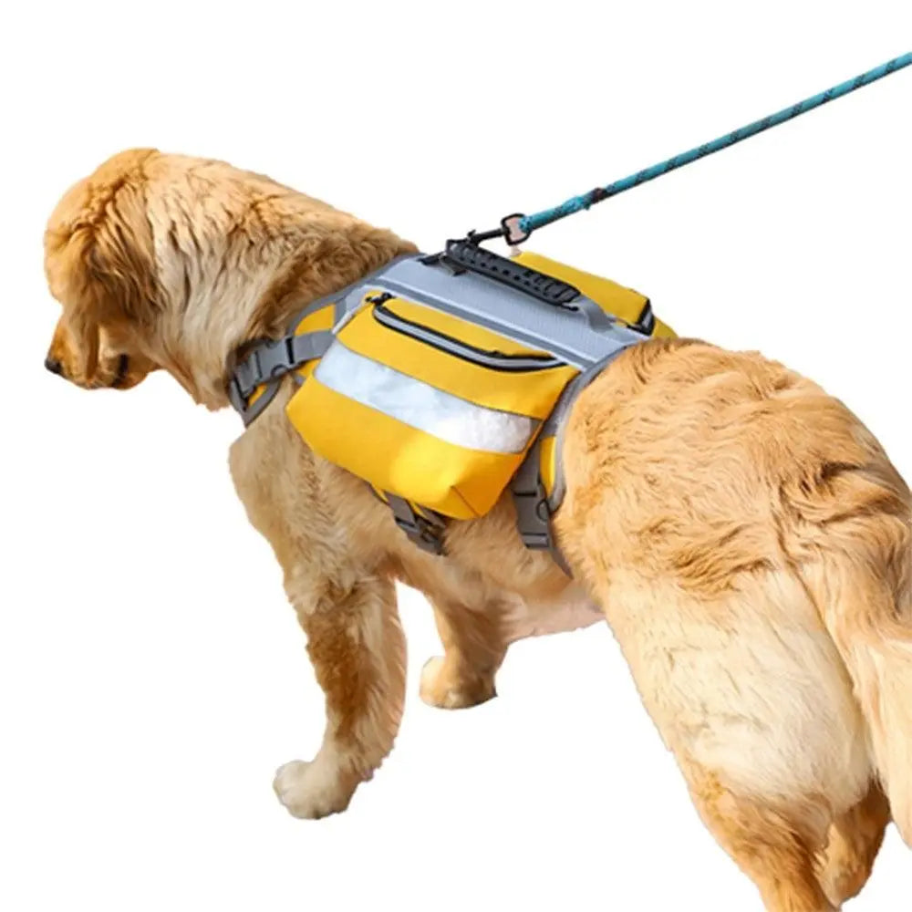 Travel Outdoors Pet Dog Backpack Adjustable Camping Hiking Dog Backpack Green Wholesale Hub