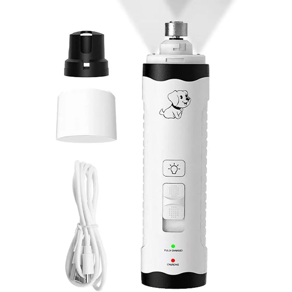 Electric Dog Nail Grinder - M3 Rechargeable Pet Nail Trimmer Grooming Tool Wholesale Hub