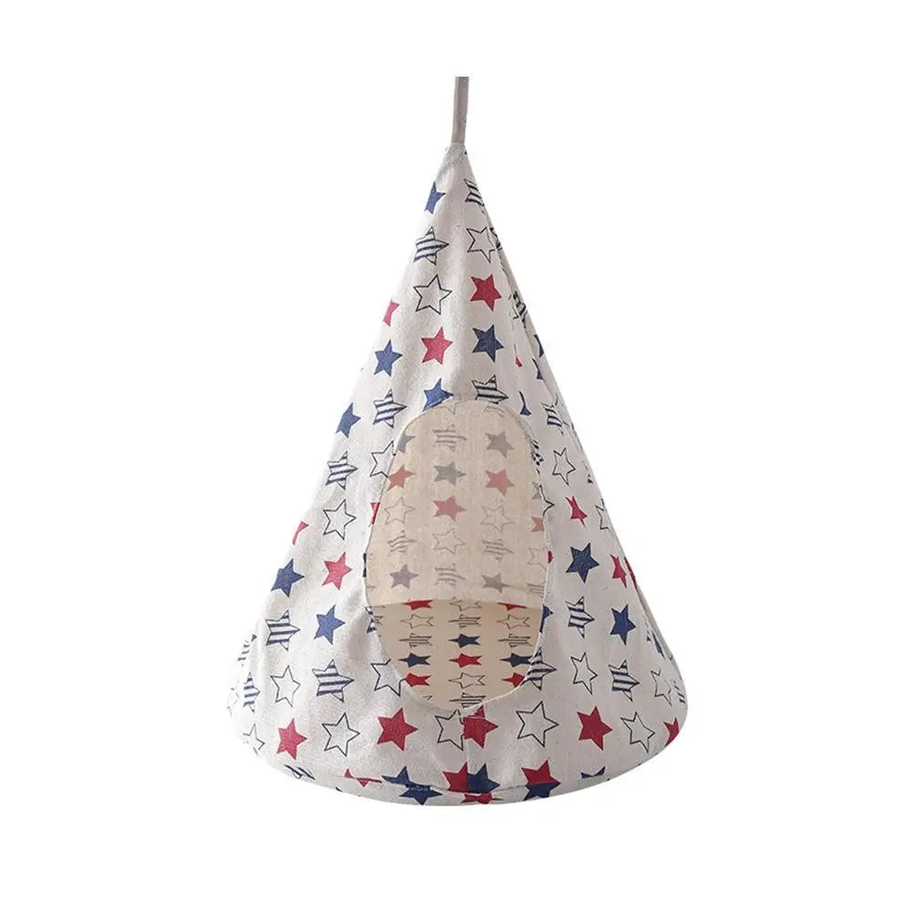 Pet Cat Tent Cone Hammock with Thick Mat Warm Cotton Cage Hanging Bed M-Star Style Wholesale Hub