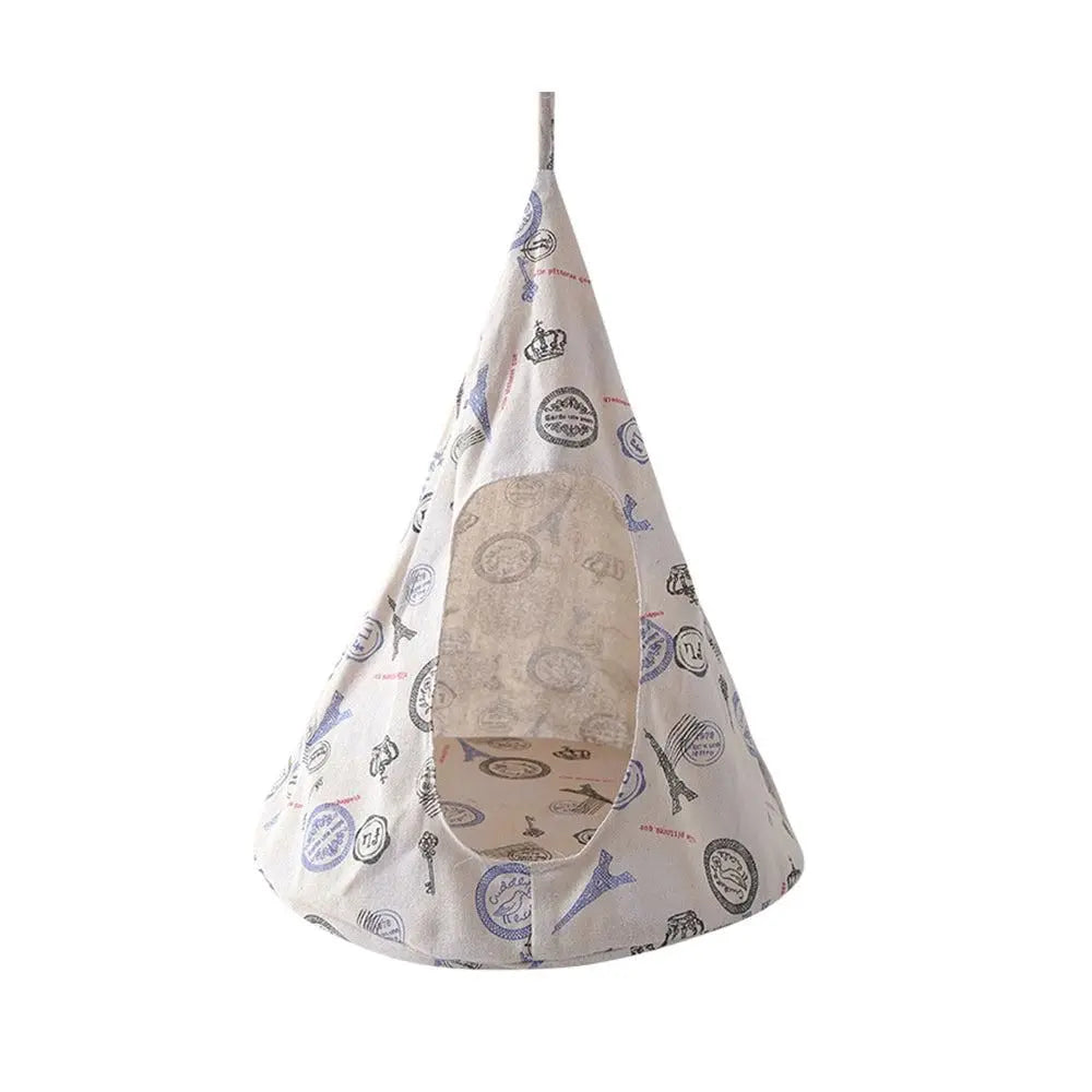 Pet Cat Tent Cone Hammock with Thick Mat Warm Cotton Cage Hanging Bed M-Star Style Wholesale Hub