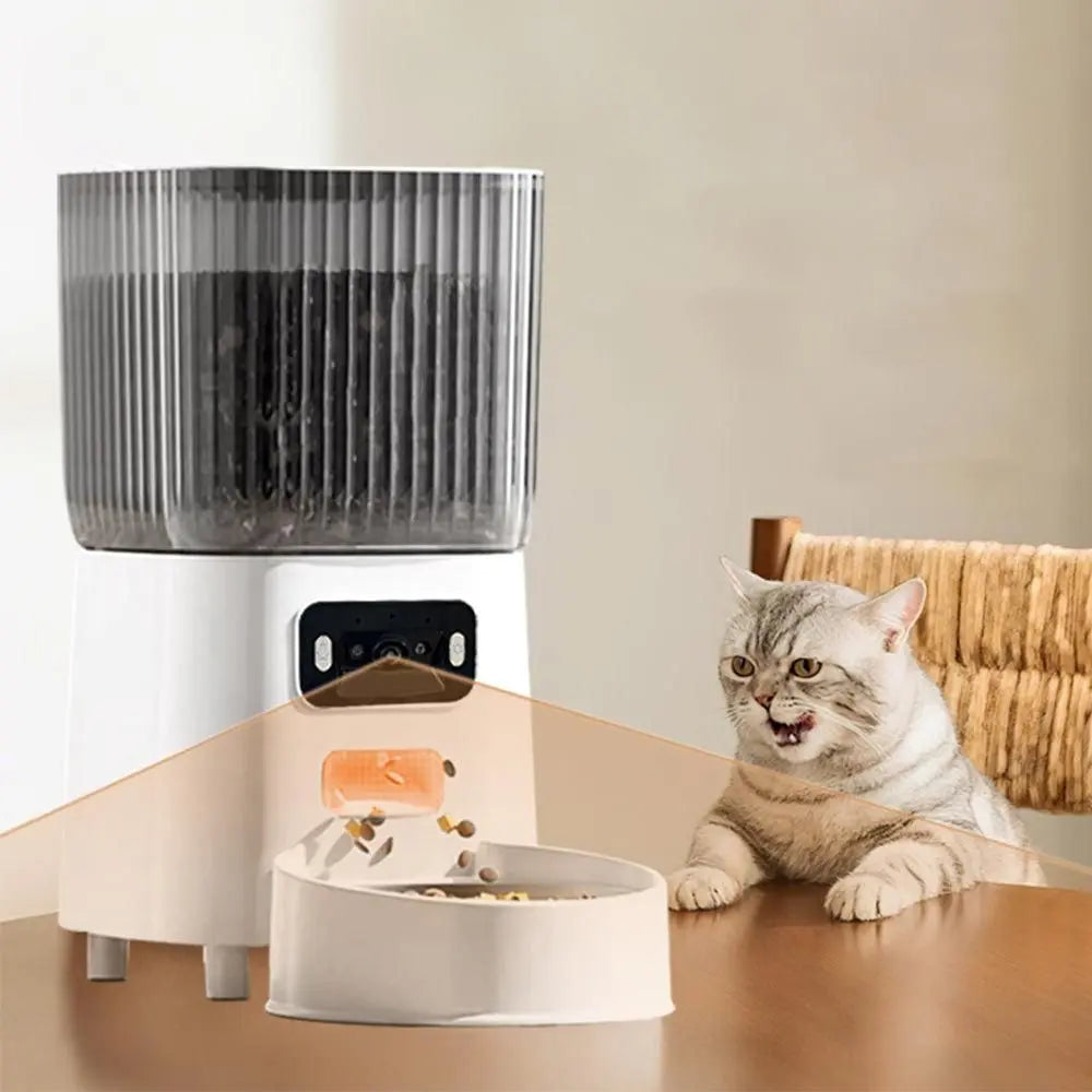 5L Smart Pet Feeder with Camera & Dual-Band WiFi - Automatic Dispenser Wholesale Hub