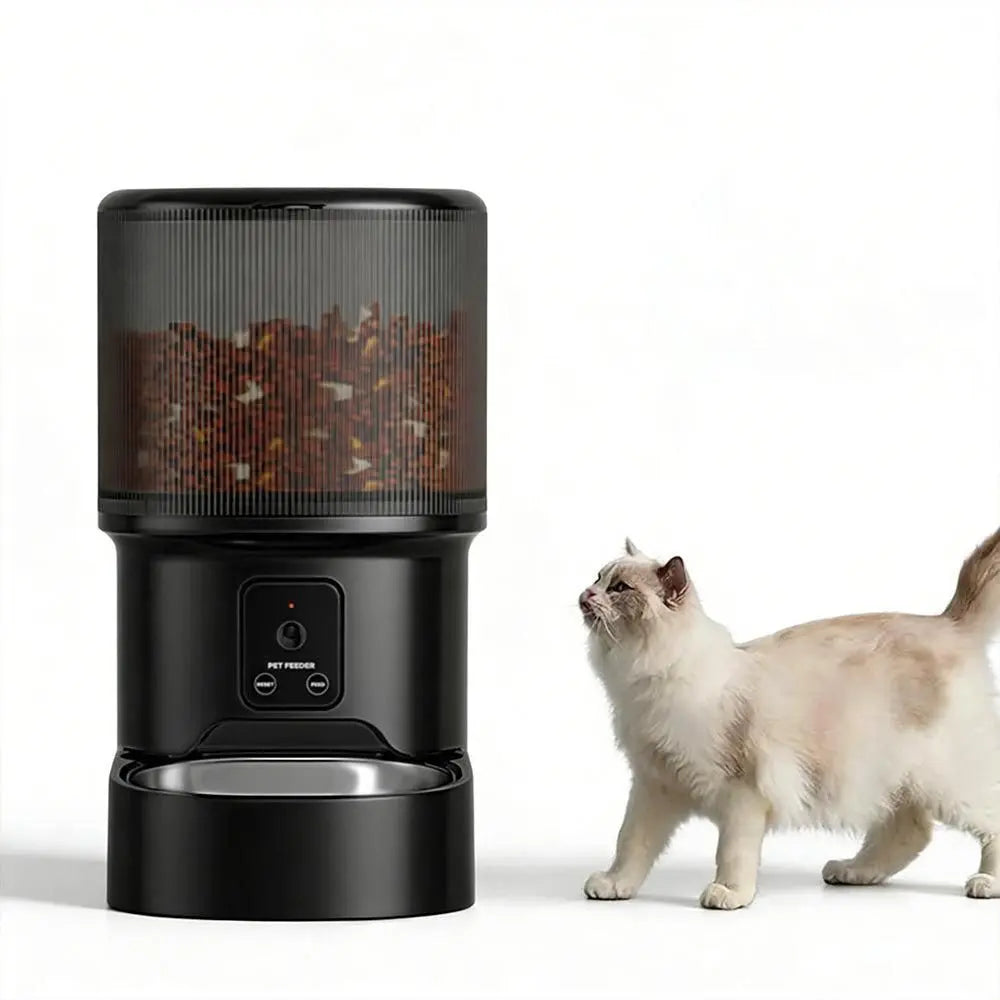 Automatic Cat Feeder WiFi Automatic Dog Food Dispenser with Camera Remote Wholesale Hub