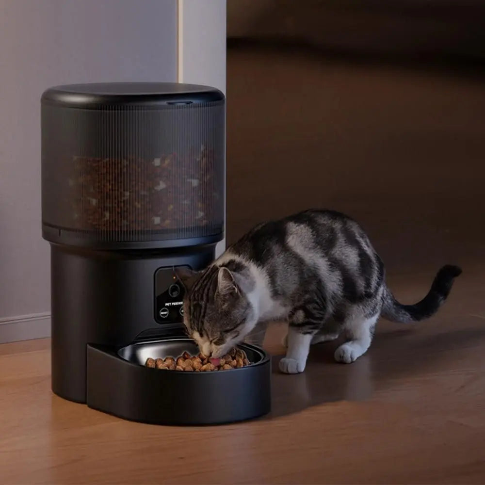 Automatic Cat Feeder WiFi Automatic Dog Food Dispenser with Camera Remote Wholesale Hub