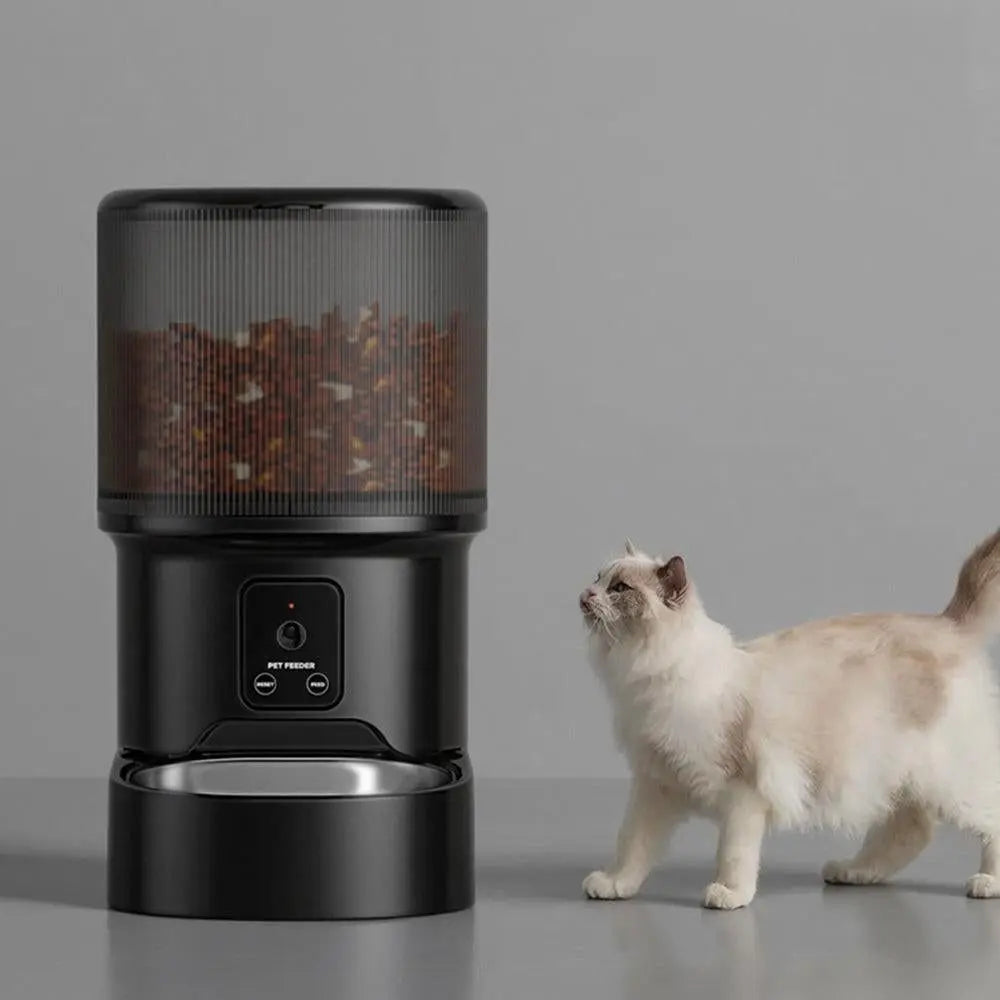 Automatic Cat Feeder WiFi Automatic Dog Food Dispenser with Camera Remote Wholesale Hub