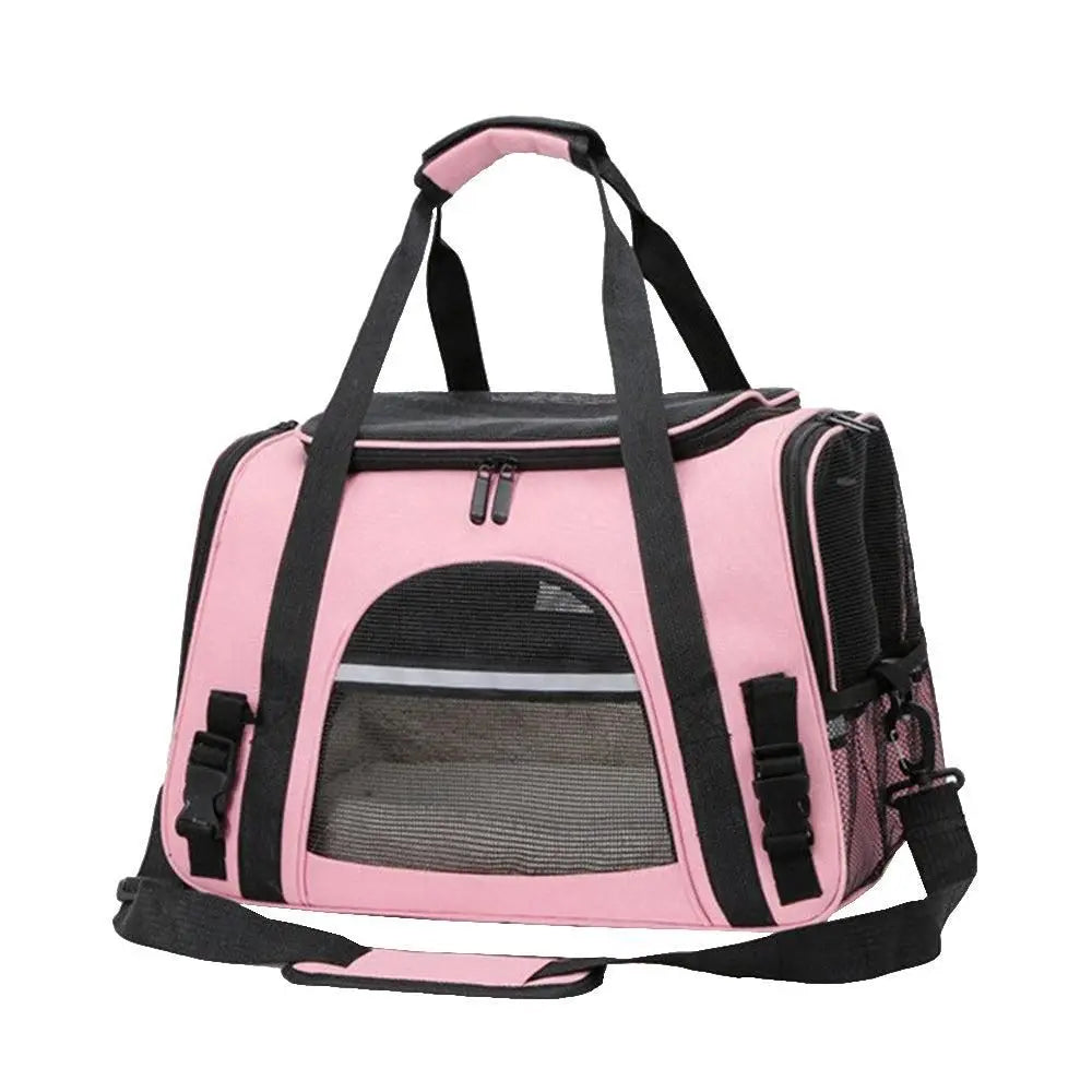 Cat Pet Carrier Travel Carrier Pet Bag for Small Medium Cats Pink Wholesale Hub