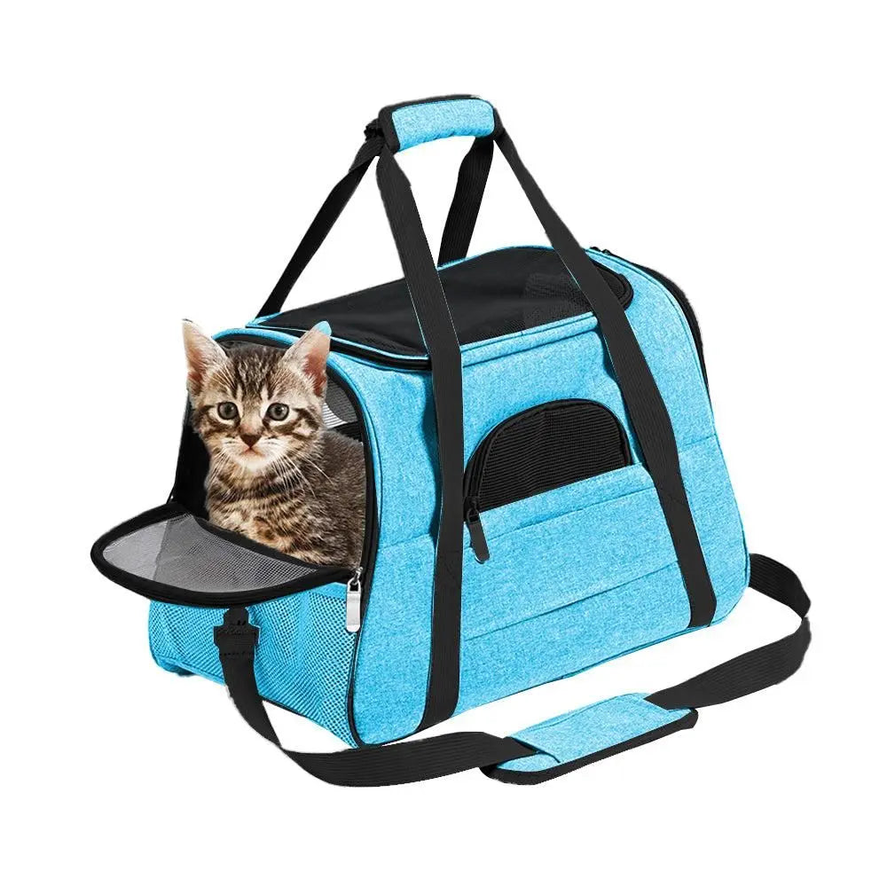 Cat Pet Carrier Travel Carrier Pet Bag for Small Medium Cats Pink Wholesale Hub