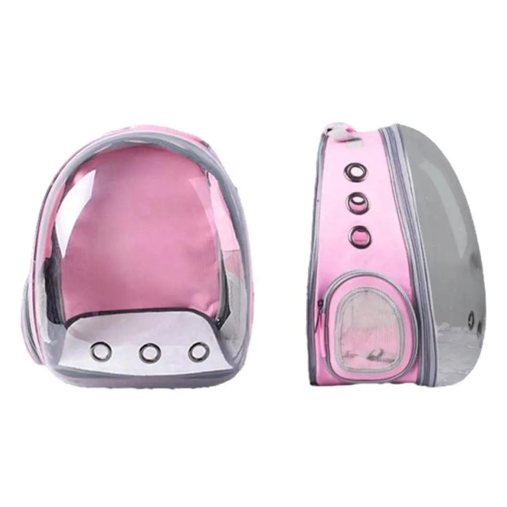 Expandable Travel Cat Backpack Carrier Polarized Tinted Bubble Window Pet Backpack Pink Wholesale Hub
