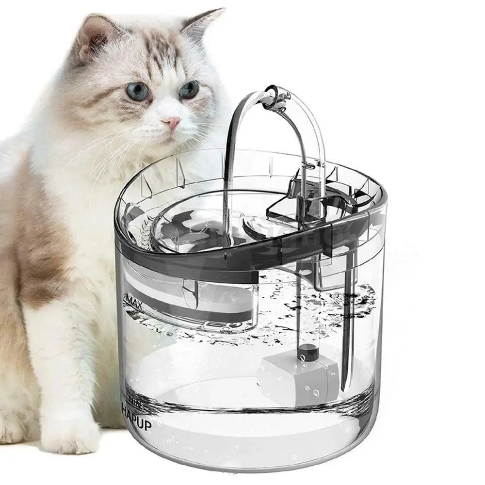 WF060 Pet Water Fountain Cat Dog Electric Drink Dispenser Filter Automatic Induction Wholesale Hub