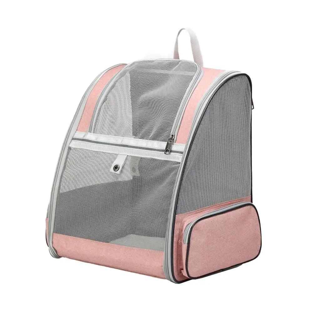 Travel Pet Cat Carrier Backpack Portable Breathable Outdoor Grey Wholesale Hub