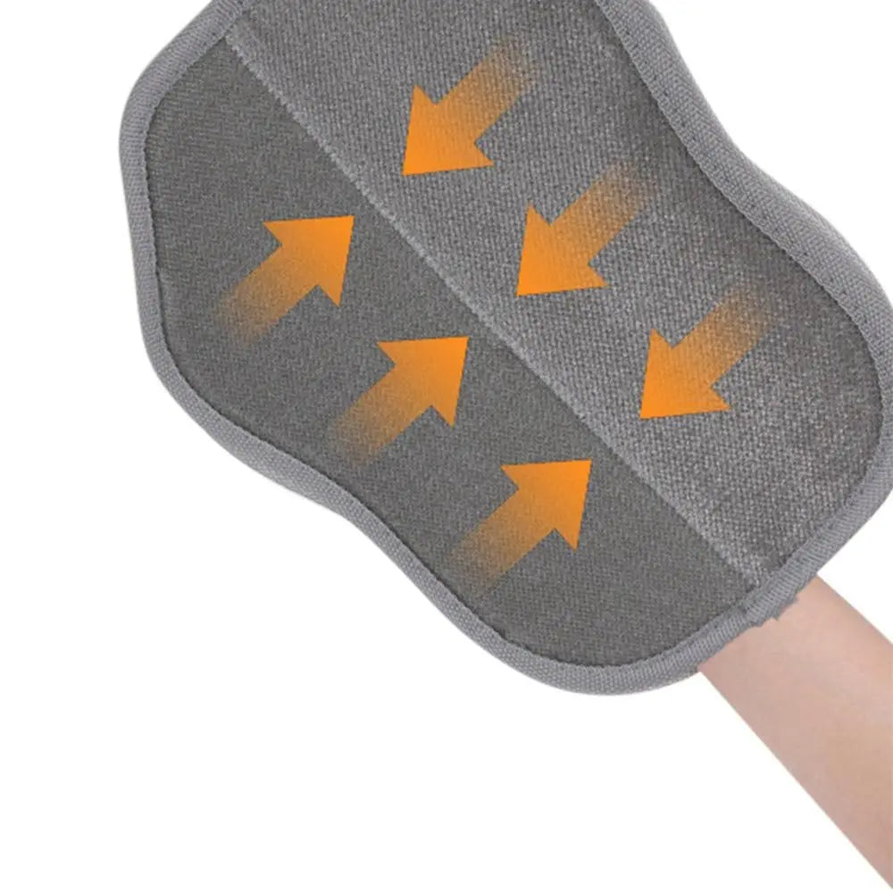 2 Pack Pet Hair Removal Gloves for Clothes Furniture & Car Interiors Wholesale Hub