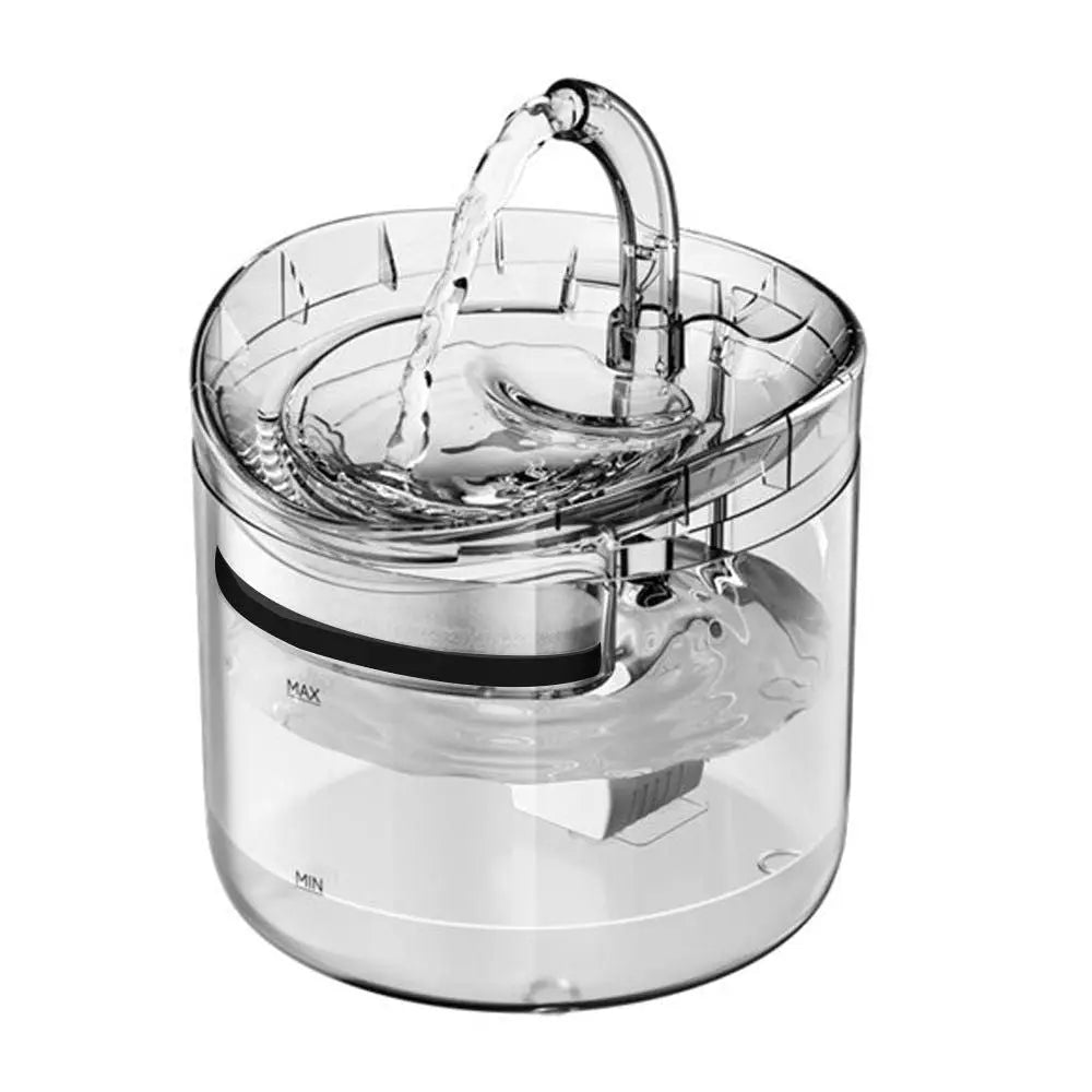 WF060 Pet Water Fountain Cat Dog Electric Drink Dispenser Filter Continuous Flowing Wholesale Hub