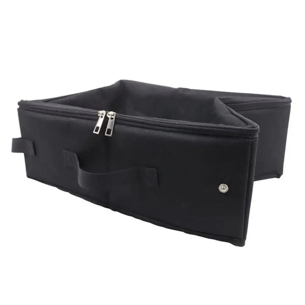 Portable Foldable Cat Travel Litter Box - Waterproof & Easy to Clean Black Wholesale Hub