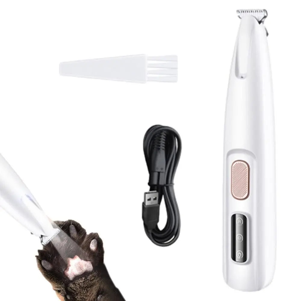 Electric Pet Trimmer Multifunctional Pet Hair Clippers with LED Light Pet Grooming Tools Wholesale Hub