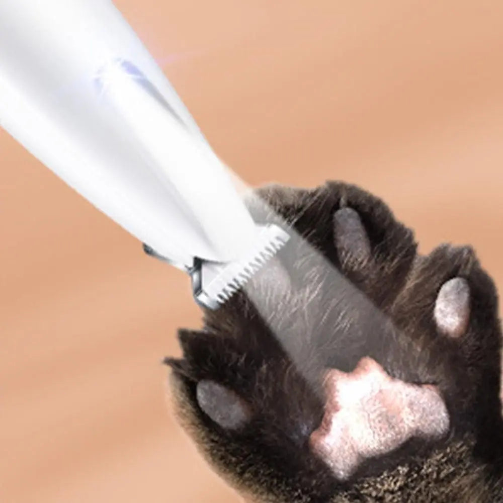 Electric Pet Trimmer Multifunctional Pet Hair Clippers with LED Light Pet Grooming Tools Wholesale Hub
