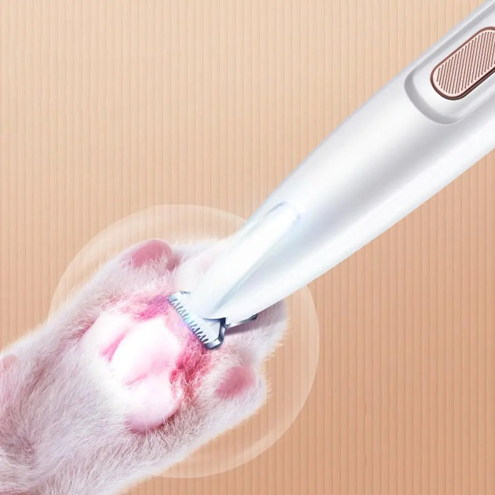 Electric Pet Trimmer Multifunctional Pet Hair Clippers with LED Light Pet Grooming Tools Wholesale Hub