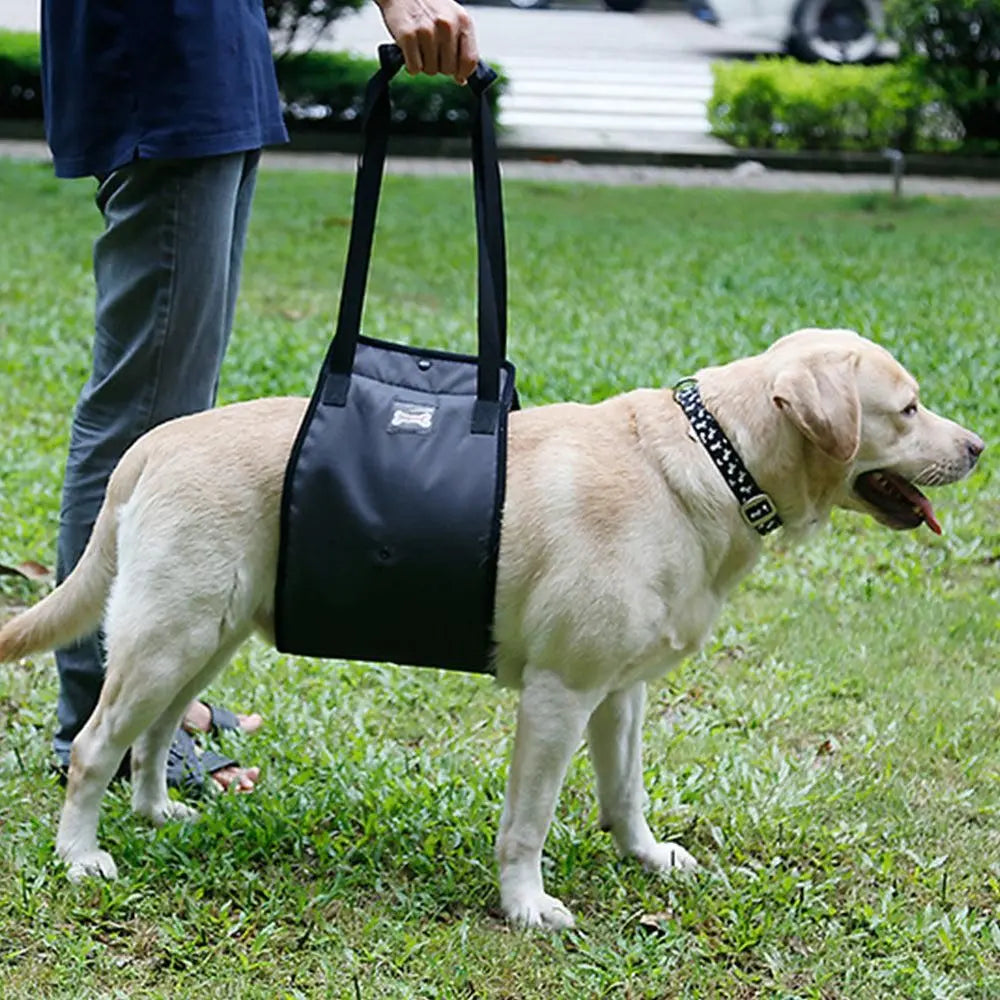 Pet Dog Support Harness Walking Vest Dog Sling Support Sling Gray - S Wholesale Hub