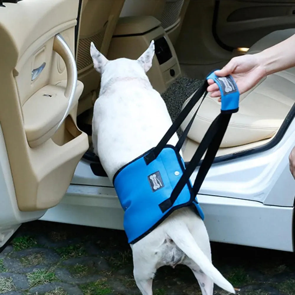 Pet Dog Support Harness Walking Vest Dog Sling Support Sling Gray - S Wholesale Hub