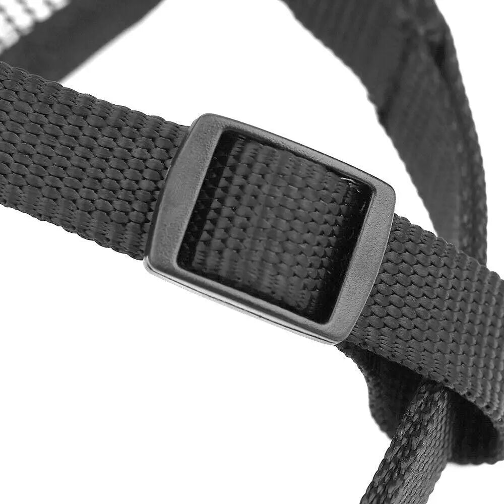 Soft Mesh Covered Dog Muzzle with Adjustable Straps Anti-Biting Breathable Pet Muzzle XL Wholesale Hub