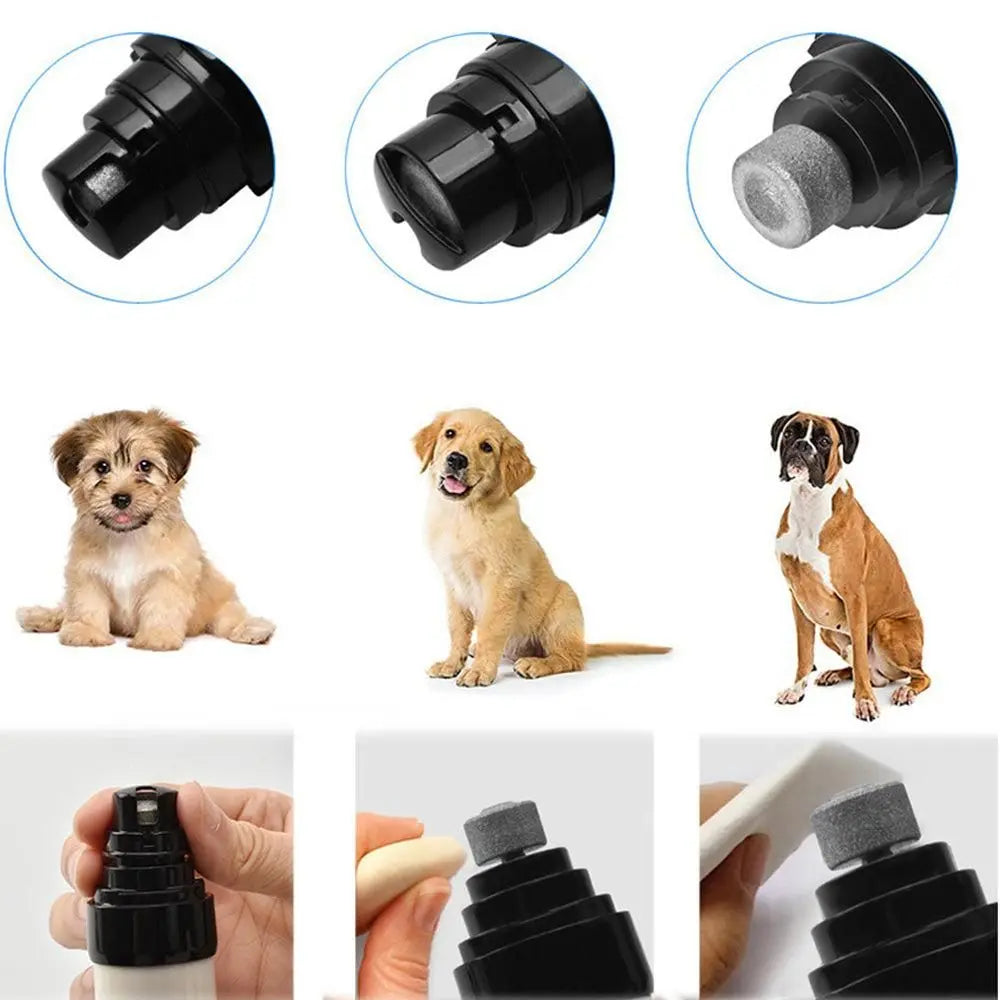 2-Mode Silent Pet Grooming Nail Grinder Rechargeable Dog Nail Trimmer Wholesale Hub